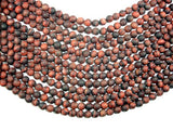 Matte Red Tiger Eye Beads, 8mm, Round Beads-Gems: Round & Faceted-BeadBeyond