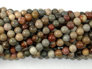 Polychrome Jasper, 4mm Round Bead-Gems: Round & Faceted-BeadBeyond