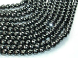 Hematite, 6mm Faceted Round Beads-Gems: Round & Faceted-BeadBeyond