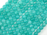 Sponge Quartz Beads-Teal, 6mm Round Beads-Gems: Round & Faceted-BeadBeyond