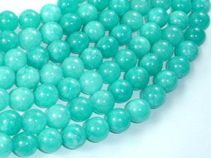 Sponge Quartz Beads-Teal, 10mm Round Beads-Gems: Round & Faceted-BeadBeyond