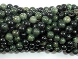 Green Rhodonite Beads, 6mm Round Beads-Gems: Round & Faceted-BeadBeyond