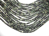 Green Rhodonite Beads, 6mm Round Beads-Gems: Round & Faceted-BeadBeyond