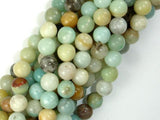 Amazonite Beads, Round, 8mm, 15.5 Inch-Gems: Round & Faceted-BeadBeyond