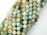 Amazonite Beads, 6mm (6.6mm) Round-Gems: Round & Faceted-BeadBeyond