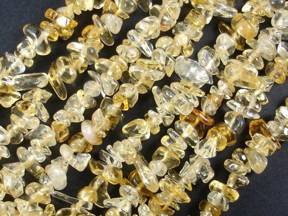 Citrine Beads, Pebble Chips-Gems: Nugget,Chips,Drop-BeadBeyond