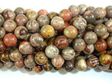 Chert Brecciated Jasper Beads, Round, 8mm-Gems: Round & Faceted-BeadBeyond