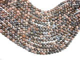 Rhyodacite Beads, 6mm(6.3mm) Round Beads-Gems: Round & Faceted-BeadBeyond