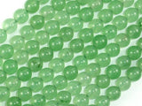 Jade Beads, Green, 8mm Round Beads-Gems: Round & Faceted-BeadBeyond