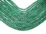 Jade Beads, Emerald, 8mm Round Beads-Gems: Round & Faceted-BeadBeyond