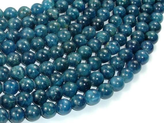 Apatite Beads, 8mm Round Beads-Gems: Round & Faceted-BeadBeyond