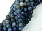 Dumortierite Beads, 8mm Round Beads-Gems: Round & Faceted-BeadBeyond