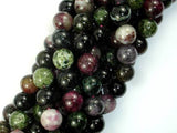 Tourmaline Beads, 10mm (9.5mm) Round Beads-Gems: Round & Faceted-BeadBeyond