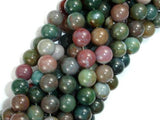 Indian Agate Beads, Fancy Jasper Beads, Round, 10mm-Gems: Round & Faceted-BeadBeyond