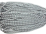 Matte Hematite Beads, 6mm Round Beads-Gems: Round & Faceted-BeadBeyond