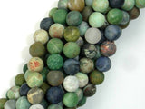 Matte Mixed Stone, 8mm Round Beads-Gems: Round & Faceted-BeadBeyond