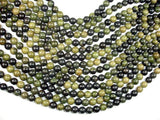 African Green Autumn Jasper Beads, 8mm (8.4mm)-Gems: Round & Faceted-BeadBeyond