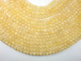 Yellow Jade Beads, Round, 8mm (8.5mm)-Gems: Round & Faceted-BeadBeyond