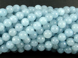 Sponge Quartz Beads-Aqua, 6mm Round Beads-Gems: Round & Faceted-BeadBeyond