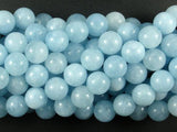 Sponge Quartz Beads-Aqua, 10mm Round Beads-Gems: Round & Faceted-BeadBeyond