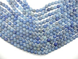 Matte Blue Aventurine Beads, Round, 10mm-Gems: Round & Faceted-BeadBeyond