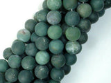 Matte Moss Agate Beads, 10mm Round Beads-Gems: Round & Faceted-BeadBeyond