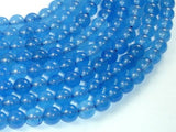Jade Beads, Blue, 8mm Round Beads-Gems: Round & Faceted-BeadBeyond