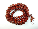 Red Sandalwood Beads, 10mm Round Beads-Wood-BeadBeyond