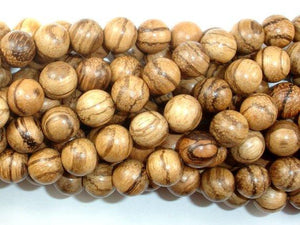 Aqarwood Beads, 10mm Round Beads, 42 Inch-Wood-BeadBeyond