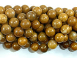 Agate Beads-Brown, 10mm(10.4mm) Round-Agate: Round & Faceted-BeadBeyond