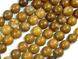 Agate Beads-Brown, 10mm(10.4mm) Round-Agate: Round & Faceted-BeadBeyond
