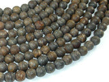 Matte Bronzite Beads, 8mm Round Beads-Gems: Round & Faceted-BeadBeyond