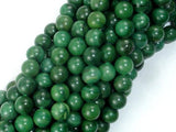 African Jade, Verdite, 6mm (6.5mm)-Gems: Round & Faceted-BeadBeyond