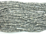 Matte Gray Picture Jasper Beads, 4mm Round Beads-Gems: Round & Faceted-BeadBeyond