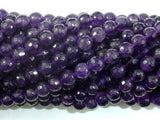 Amethyst, 6mm Faceted Round-Gems: Round & Faceted-BeadBeyond