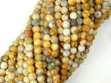 Crazy Lace Agate Beads, 4mm Faceted Round-Gems: Round & Faceted-BeadBeyond