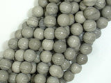 Gray Banded Jasper, 8mm Round Beads-Gems: Round & Faceted-BeadBeyond