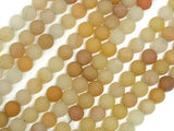 Matte Yellow Jade Beads, 6mm, Round Beads-New Arrivals-BeadBeyond