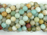 Amazonite Beads, 8mm Faceted Round-Gems: Round & Faceted-BeadBeyond