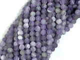 Matte Amethyst Beads, 4mm Round Beads-Gems: Round & Faceted-BeadBeyond