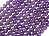 Amethyst, 6mm Faceted Round-Gems: Round & Faceted-BeadBeyond
