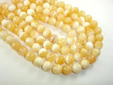 Honey Jade Beads, 12mm Round Beads-Gems: Round & Faceted-BeadBeyond