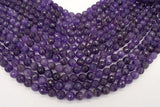 Amethyst Beads, 10mm Faceted Round-Gems: Round & Faceted-BeadBeyond