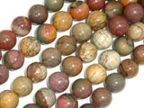 Picasso Jasper Beads, Round, 12mm-Gems: Round & Faceted-BeadBeyond