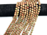 Saturn Jasper Bead, 8mm Round Beads-Gems: Round & Faceted-BeadBeyond