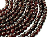 Red Garnet Beads, 6mm Round Beads-Gems: Round & Faceted-BeadBeyond