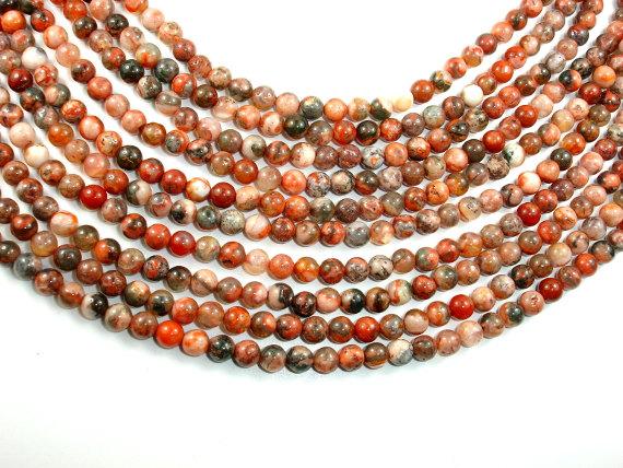 Agate Beads, Round, 6mm, 16 Inch-Agate: Round & Faceted-BeadBeyond