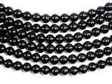 Jet Gemstone Beads, Round, 6mm-Gems: Round & Faceted-BeadBeyond