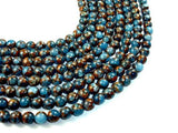 Mosaic Stone Beads, 10mm Round Beads-Gems: Round & Faceted-BeadBeyond