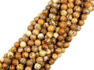 Picture Jasper Beads Round, 6mm-Gems: Round & Faceted-BeadBeyond